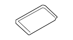 51169399987 - Body: Front Panel Mat for BMW Image