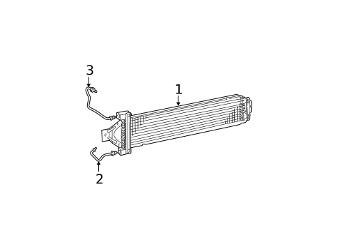 Trans Oil Cooler for 2003 Dodge Dakota #0