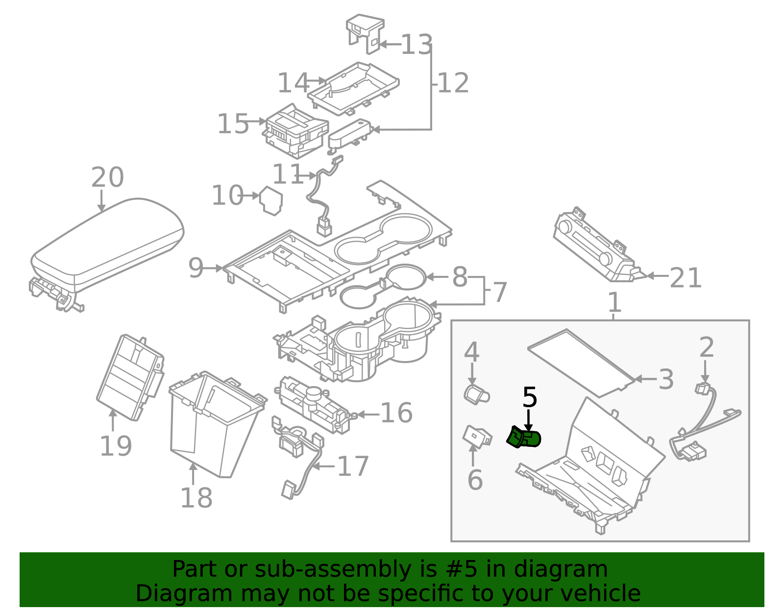 96125-L2000 - USB Port 2021-2024 Kia K5 | Kia.Parts Store