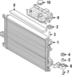 80012220 - : Sealing Strip for Volvo Image