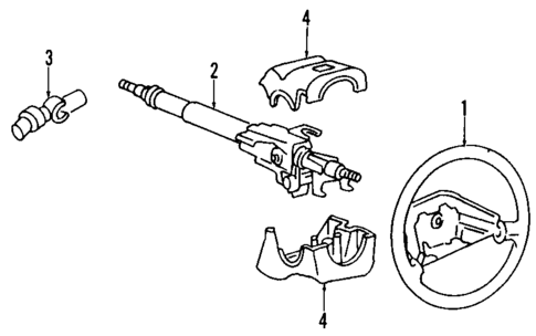 Steering Wheel for 2013 Subaru Tribeca #0