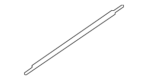 8W0853283DT94 - Body: Door Belt Molding for Audi Image