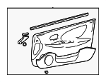 8230138021VW - Body: Door Trim Panel for Hyundai: Sonata Image