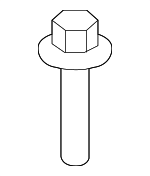 6101946 - Body: Defroster Duct Screw for Chrysler: 200, 300, Aspen, Pacifica, Sebring, Voyager | Dodge: B1500, B2500, B3500, Challenger, Charger, Charger Daytona, Dart, Durango, Magnum, Ram 1500, Ram 1500 Van, Ram 2500, Ram 2500 Van, Ram 3500, Ram 3500 Van, Stratus, Viper | Jeep: Cherokee, Commander, Compass, Grand Cherokee, Grand Cherokee L, Grand Wagoneer, Grand Wagoneer L, Patriot, Wagoneer, Wagoneer L, Wrangler, Wrangler JK | Ram: 1500 | SRT: Viper Image