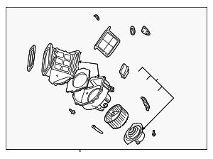 272003S500 - : Blower Assembly for Nissan: Frontier Image