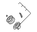 272202M100 - : Fan &amp; Motor for Nissan Image