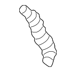 272280M000 - HVAC: Fan &amp; Motor Drain Hose for Nissan Image