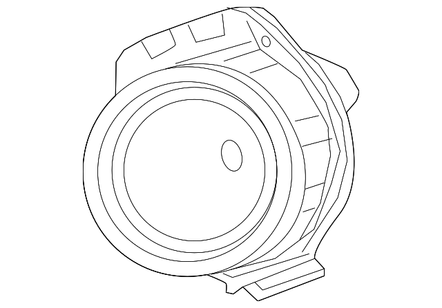 Genuine GM Front Door Radio Speaker 23125286 - View #8