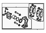 58130DO000 - Brakes: Disc Brake Kit for Kia Image