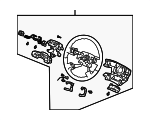 78510SZ3A73ZC - Steering: Steering Wheel for Acura: RL Image