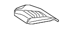 24791096013D16 - Body: Cushion Cover for Mercedes-Benz Image