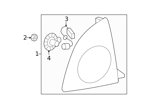 Tail Lamps for 2008 Chevrolet Malibu #2