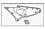 2012-2015 Toyota - Upper Quarter Trim