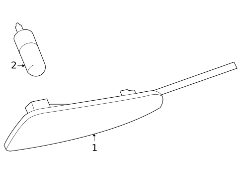Side Marker Lamps for 2006 Mercedes-Benz CLS55 AMG #0