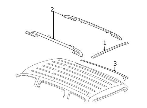 Luggage Carrier for 2005 Chevrolet Venture #0