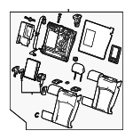 20999595 - Body: Seat Back Assembly for GM Image