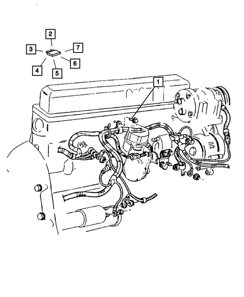 Wiring-Engine & Related Parts for 2001 Jeep Cherokee #0
