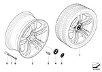 36113401200 - : Wheel, Alloy for BMW Image