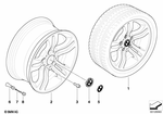 36113401200 - : Wheel, Alloy for BMW Image