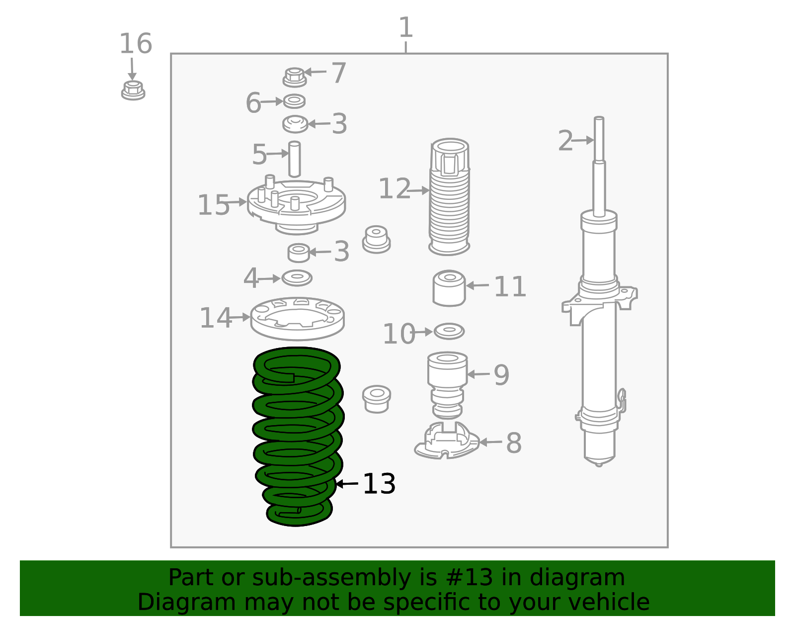 2009-2014 Acura TL Coil Spring 51401-TK4-A03 | OEM Parts Online