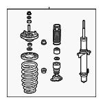 51610TK4A04 - Suspension: Strut Assembly for Acura Image