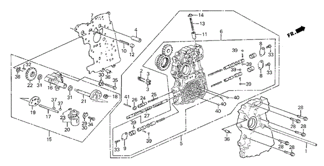 4AT Main Valve for 1986 Honda Civic #0