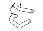 9044517101 - Belts &amp; Cooling: Automatic Transmission Oil Cooler Hose for Lexus Image