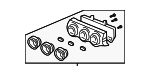 79500S9AA03ZA - Body: Heater Control for Honda: CR-V Image