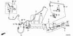 46960TR0A42 - : Pipe A, Clutch for Honda Image