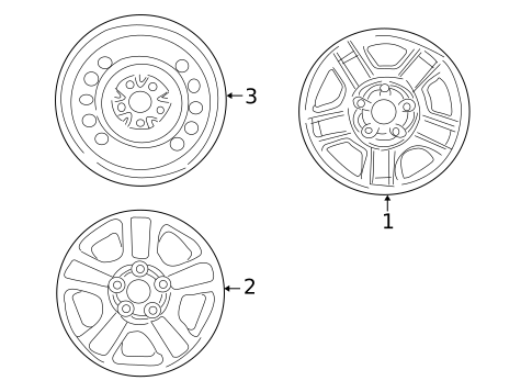Wheels for 2006 Mercury Mariner #0