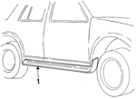 8L33TB4110 - Body: Running Board for Honda: Passport Image