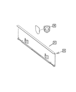 68007516AA - Frame, Bumper and Fascia: Rear Bumper Reinforcement for Mopar Image