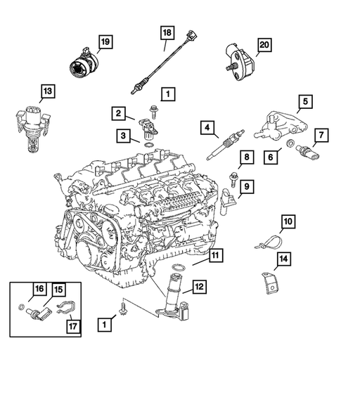 Sensors for 2005 Dodge Sprinter 3500 #0