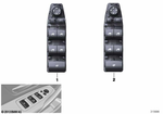 61315A3B0D3 - : Window Lifter Switch, Driver Side for BMW Image