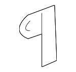 B03858866A - Body: Lock Clip for Mazda: 626, CX-7, CX-9, Millenia, MPV Image