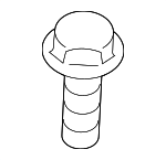 9YAF00802 - Body: Striker Screw for Mazda: 5, CX-9 Image