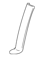 25705581 - Body: Windshield Pillar Trim for Cadillac: Seville Image