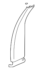 25734567 - Body: Center Pillar Trim for Cadillac: Seville Image