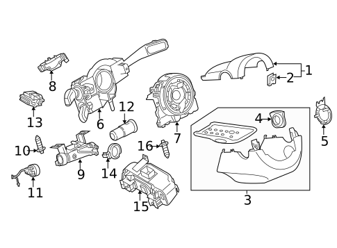 Ignition Lock for 2019 Volkswagen Passat #0