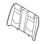 893601M321AF1 - Body: Seat Back Cover for Kia: Forte Image