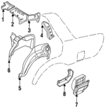 7661550A00 - : Inner Panel Gusset for Nissan Image