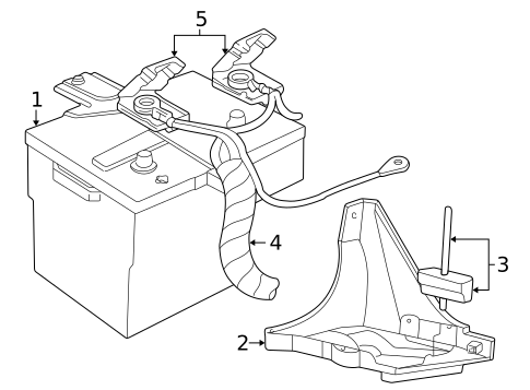 Battery for 2004 Lincoln Town Car #0
