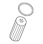 2781800009 - Maintenance &amp; Lubrication: Engine Oil Filter Element for Mercedes-Benz Image