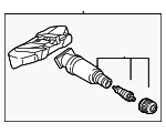 36106887146 - Electrical: TPMS Sensor for BMW Image