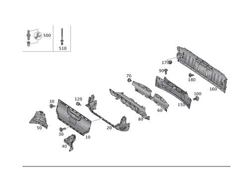 Rear End for 2012 Mercedes-Benz SLK250 #0