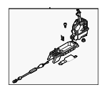 8V1713023AP - : Gear Shift Assembly for Audi: A3, A3 Quattro, A3 Sportback e-tron, S3 Image