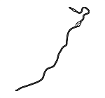 81280F2000 - Body: Deck Lid Release Cable for Hyundai Image