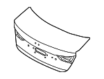 69200F2050 - : Trunk Lid for Hyundai Image