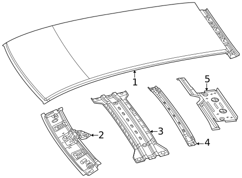 Roof & Components for 2024 Dodge Hornet #0