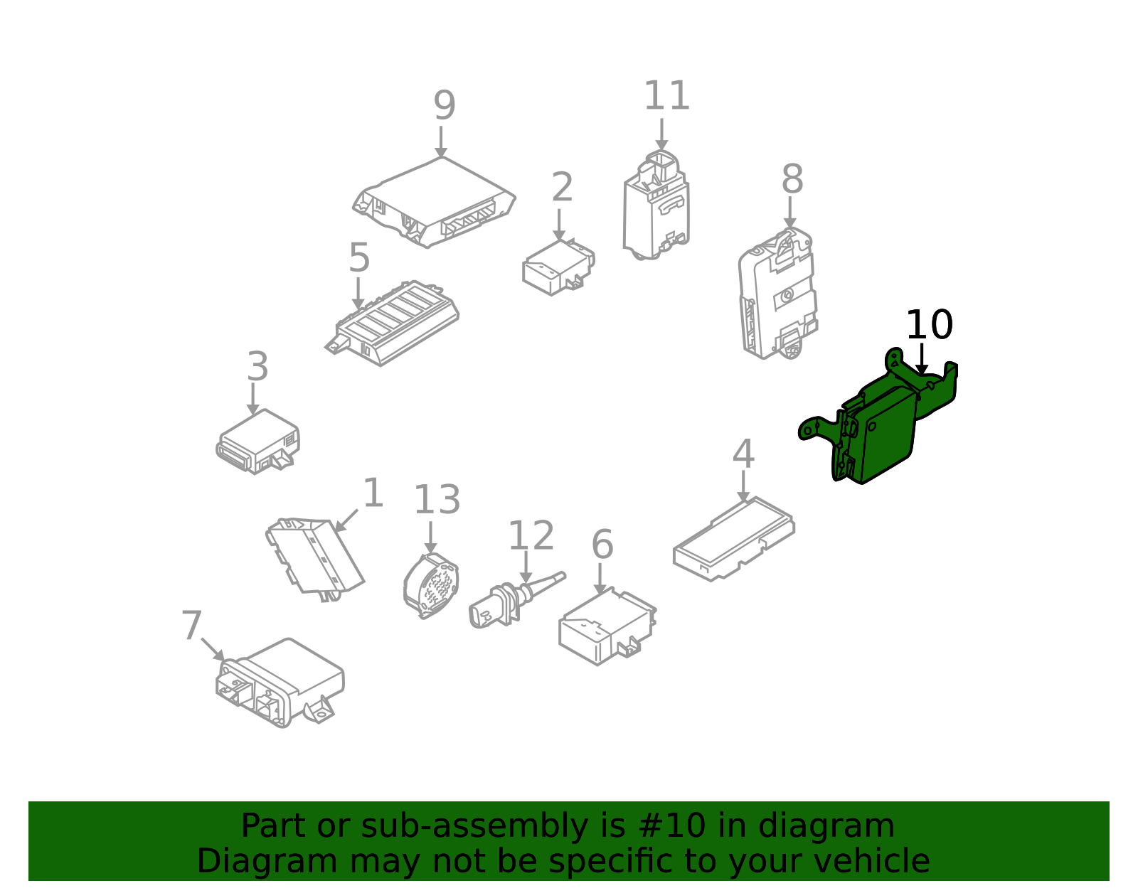 2010-2013 Land Rover Glove Box Assembly LR034150 | OEM Parts Online